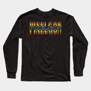 Pixelgon Echo Black Long Sleeve T-Shirt